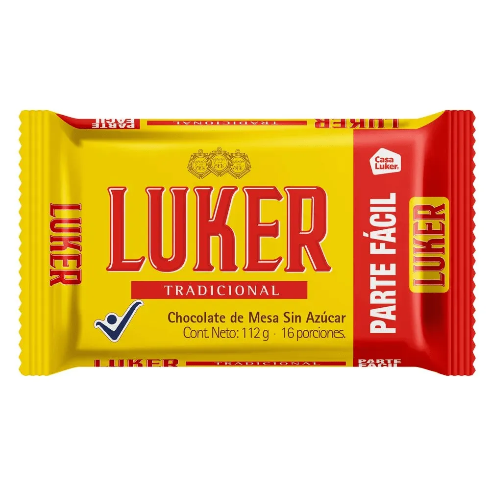 CHOCOLATE LUKER AMARGO X112G
