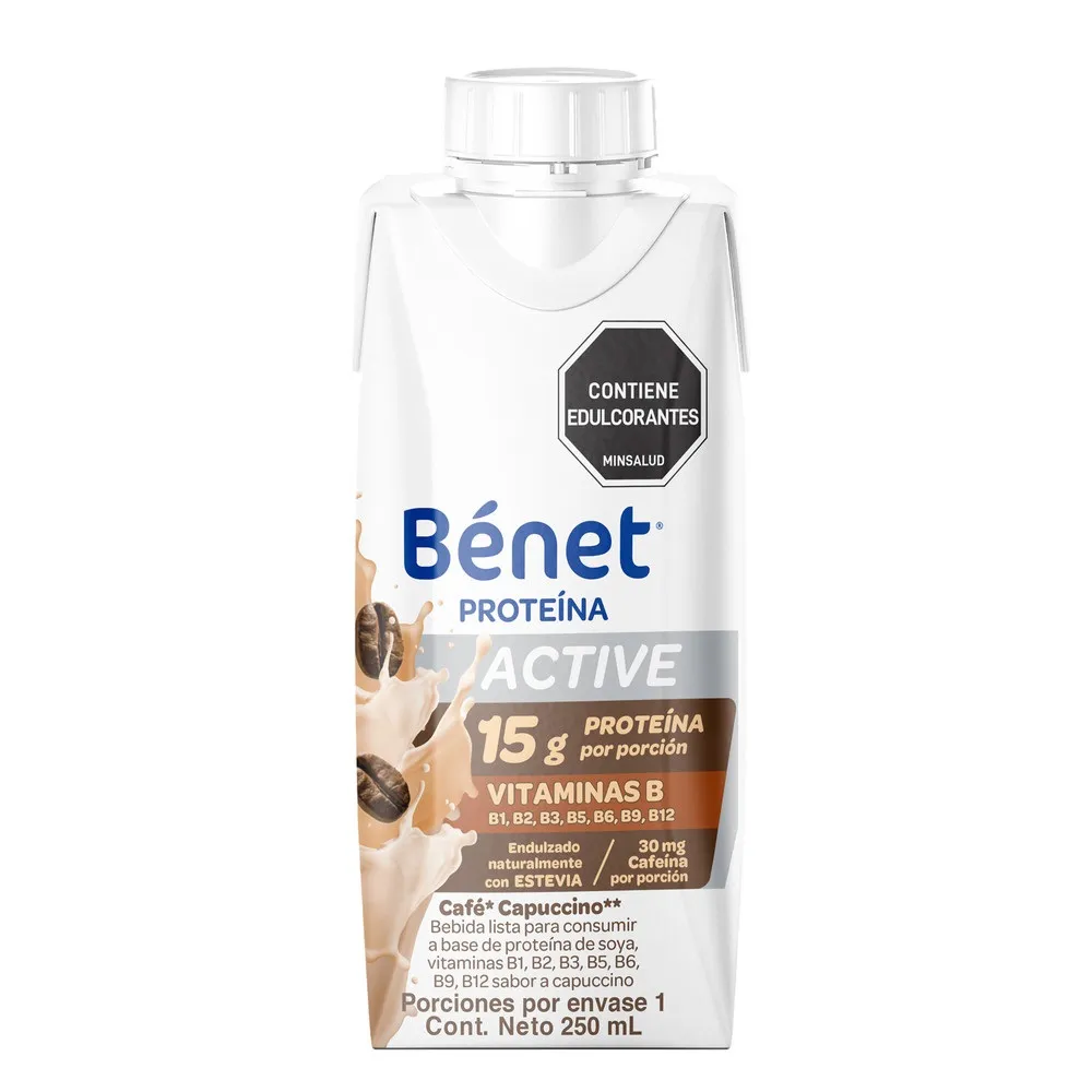 BENET ACTIVE CAFE CAPUCCINO X250ML